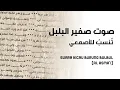 Syair - Shoutu Sofir Al-Bulbul (Suara Kicauan Burung Bulbul) - karya Al Asmai