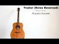 Megan Moroney - Traitor (Roles Reversed) (Acoustic Karaoke)