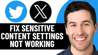 HOW TO FIX X TWITTER SENSITIVE CONTENT SETTINGS IF NOT WORKING 2025 EASY FIX 