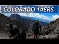 Pacer Summits Challenger Point 14 086 and Kit Carson 14 171 Colorado Mountains Running VLOG