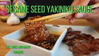 sesame seed yakiniku sauce yakiniku sauce japanese dipping sauce japanese yakiniku yakiniku