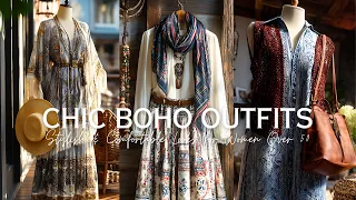 Boho Style for Women Over 50 Chic Comfortable Everyday Looks