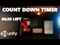 HOW TO CREATE A COUNT DOWN TIMER IN C UNITY TUTORIAL