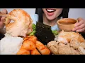 ROTISSERIE CHICKEN KIMCHI RADISH ASMR EATING SOUNDS NO TALKING SAS-ASMR