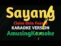 Sayang KARAOKE / Claire Dela Fuente