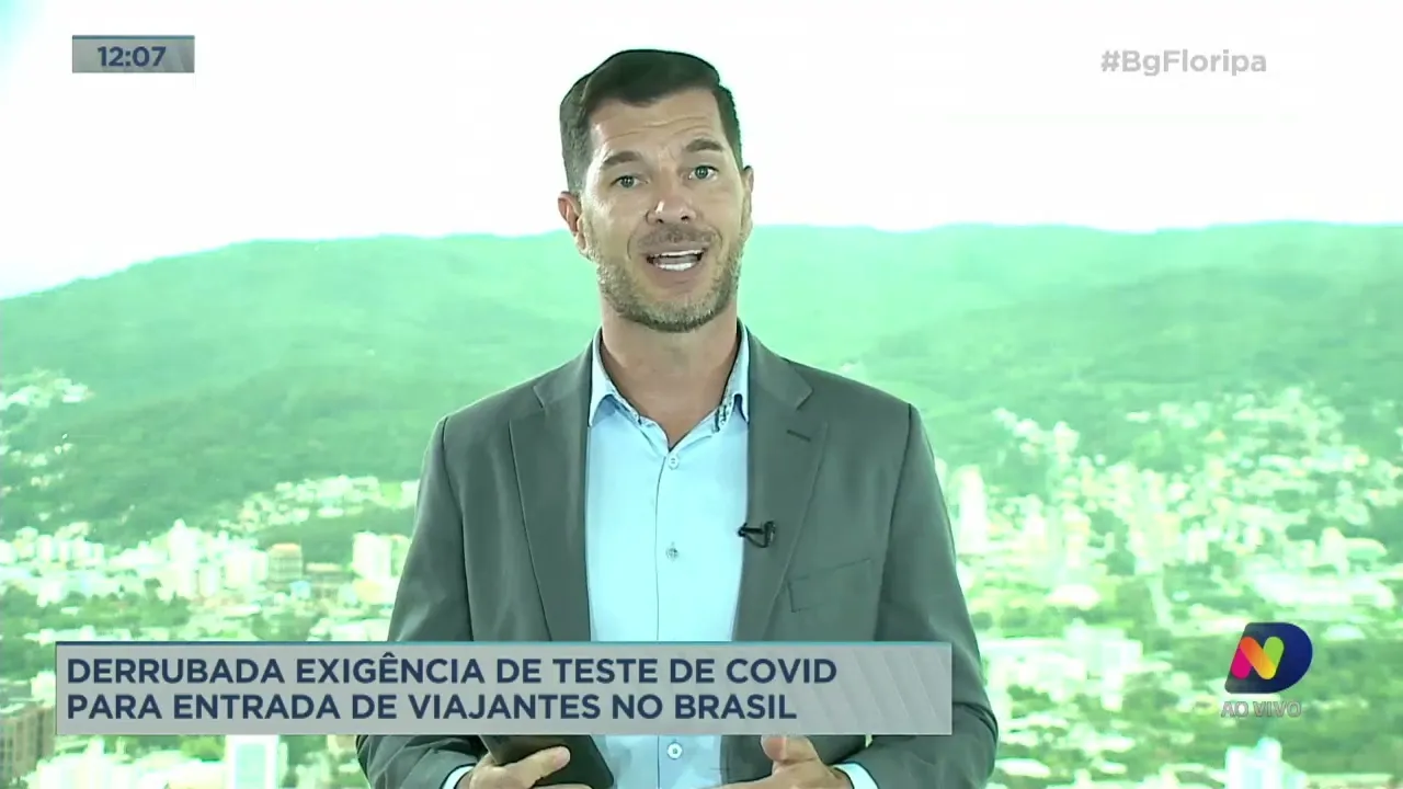 Apresentação do resultado do teste de Covid não é mais exigida para entrar no Brasil