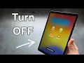 How to Turn OFF Samsung Galaxy Tab A11