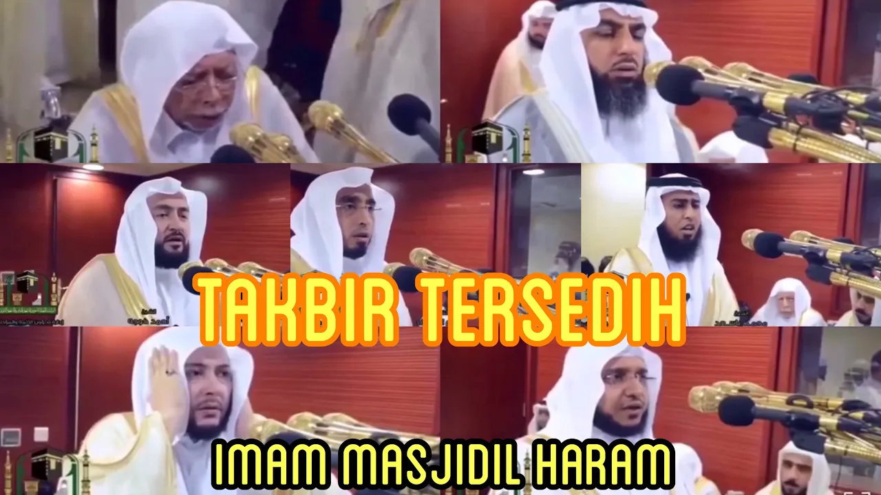 TAKBIRAN IDUL FITRI 2020 LIVE MEKKAH