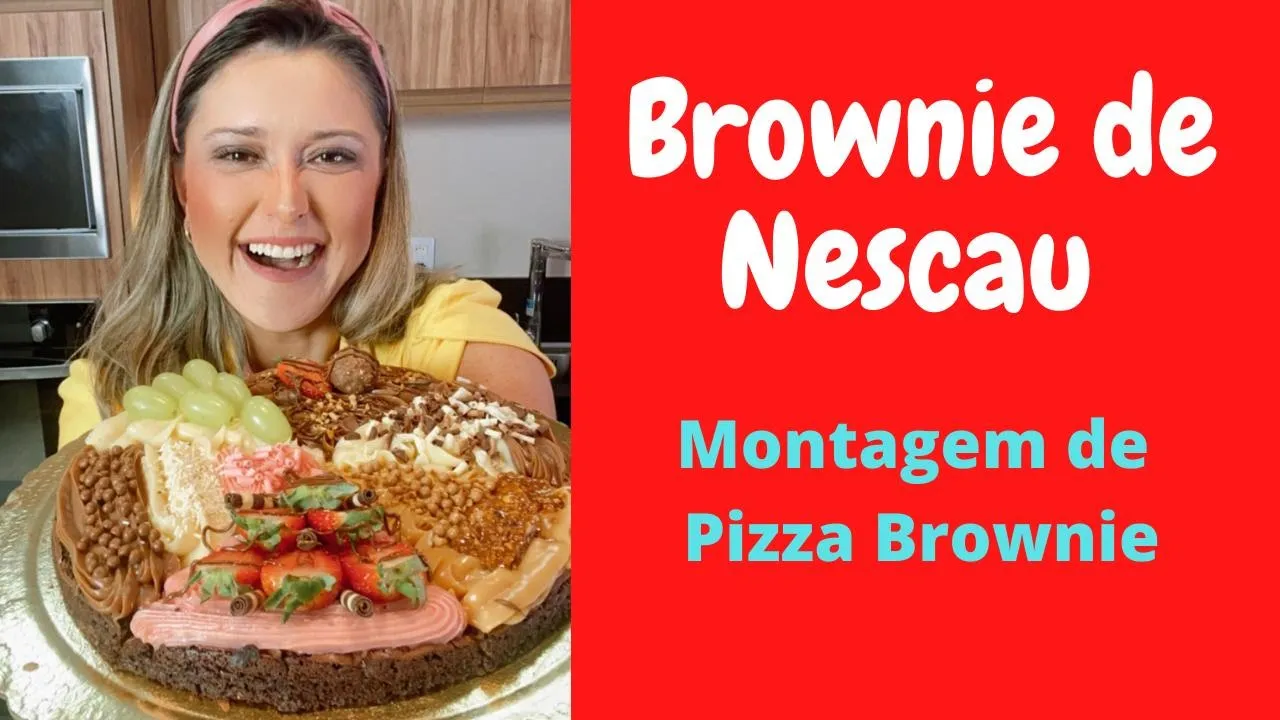 RECEITA DE BROWNIE DE NESCAU