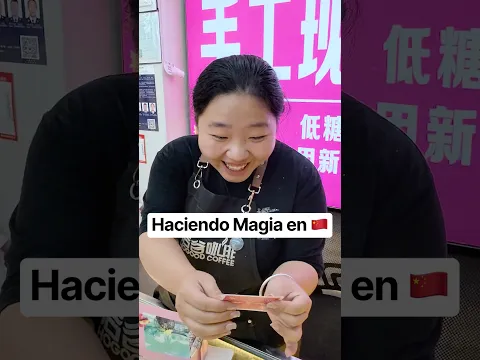 Intentando hacer Magia en China 🪄🇨🇳 #magia #palomaresmagic