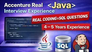 Accenture Real Interview Experience Java Developer 3-5 Years Application Developer