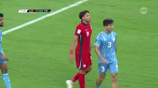Singapore vs India - Highlights | Asian Cup Qualifiers 2027