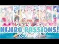 Download Lagu Nijiiro Passions!【FULL】- Nijigasaki OP 1 |【Color Coded + Lyrics】✦【ENG/ROM/KAN】| Love Live!!