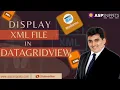 Read Parse and Display XML file in Windows DataGridView using C