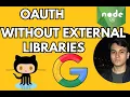 Oauth v2 without external libraries and beyond How Oauth works NodeJS - Express Github