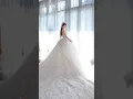 most pretty wedding dress Korean style #trend #koreandress #wedding #shorts #viralvideo