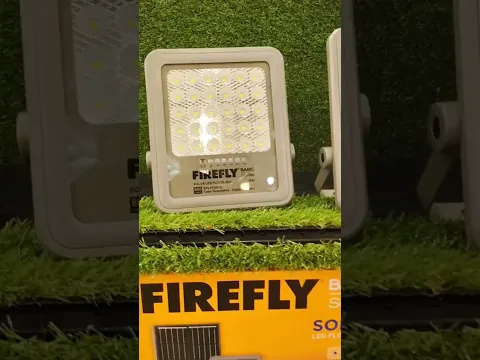 Firefly Solar Lights for everyday and emergency use ☀️🌤💡⚡️🌦🌧 #floodlight