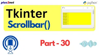 Scrollbars in Applications Mastering Tkinter Scrollbar Widget
