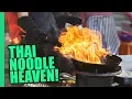 Bangkok’s Impossible Pad Thai Noodles! Thai STREET FOOD Magic on Bangkok's Michelin Food Street!