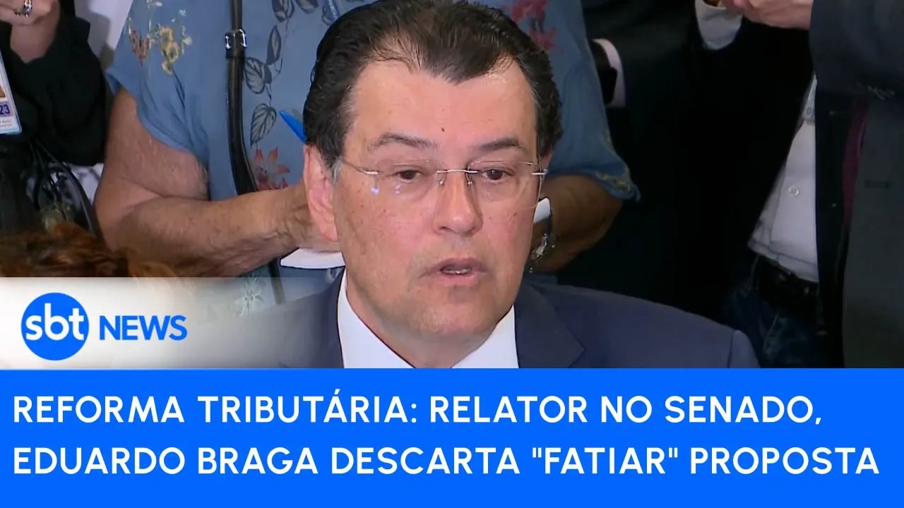 Reforma Tributária: relator no Senado, Eduardo Braga descarta "fatiar" proposta