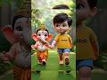Download Lagu oh my friend ganesha❤️ #omyfriendganeshasong #music #cute #baby #kid's #cartoonvideo #forkids #dosti