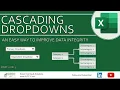 Cascading Dropdown Lists Method 2