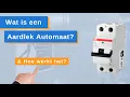 Lagu Wat is een Aardlek Automaat? Hoe Werkt een Aardlek Automaat? - Gewiss Elektro Expert Nederland