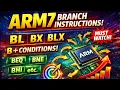 ARM Assembly Branch Instructions B BL and BX Explained in Keil uVision