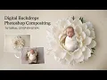 Digital Backdrops Photoshop Compositing Tutorial - White Collection