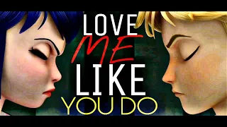 miraculous ladybug love me like you do miraculous amv 