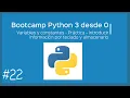 Bootcamp Python 3 - Variables y constantes