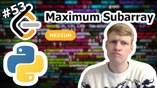 Maximum Subarray Python Solution - LeetCode