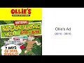 Ollie s Ad -