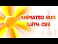 Animated Sun with CSS SUN Layering CSS Conic Gradients Css Animation Effect NoorHUB