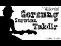 Lagu Gersang - Suratan Takdir guitar intro \u0026 solo tutorial by Bee Rizal