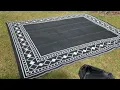 GarveeHome Outdoor Rug 8x10 Waterproof Patio Rugs Modern Bordered Reversible Mat Review
