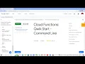 Cloud Functions Quickstart Command Line Lab Solution Step-by-Step Tutorial GDSC 2023