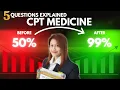 CPT Medicine Coding Practice 5 Questions Explained Step by Step