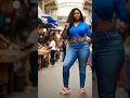 Lagu Confident African Woman Dancing in a Busy Market | Bold Street Style 💃🌍 #Africa_girl #youtubeshorts