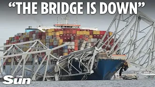 Download Heart-pounding audio reveals scramble to stop cars on Baltimore bridge moments before collapse MP3