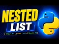 Nested Lists in Python list inside list Python Lists for Beginners python for beginners