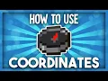 How to use Coordinates in Minecraft Any Version