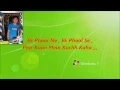 Download Lagu Chori  Chori   Jab Najren Karaoke With Lyrics=Kareeb