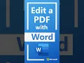 How to edit a PDF file