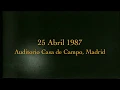 Neil Young & Crazy Horse. Cortez The Killer. 25/4/87, Casa de Campo, Madrid.