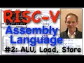 RISC-V Assembly Code ALU Load Store Instructions