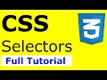 List of All CSS Selectors with Examples CSS Tutorial for Beginners