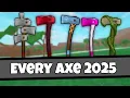 2025 EVERY axe in Lumber Tycoon 2 Roblox