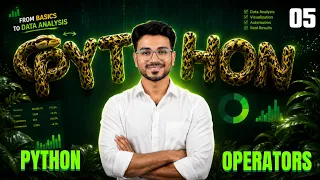 Python Operators Full Tutorial in Telugu All Operators in Python with Examples