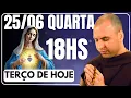 Download Lagu TERÇO DE HOJE 25/06/2025 - QUARTA-FEIRA - MISTÉRIOS GLORIOSOS: SANTO TERÇO 18 HORAS DA NOITE